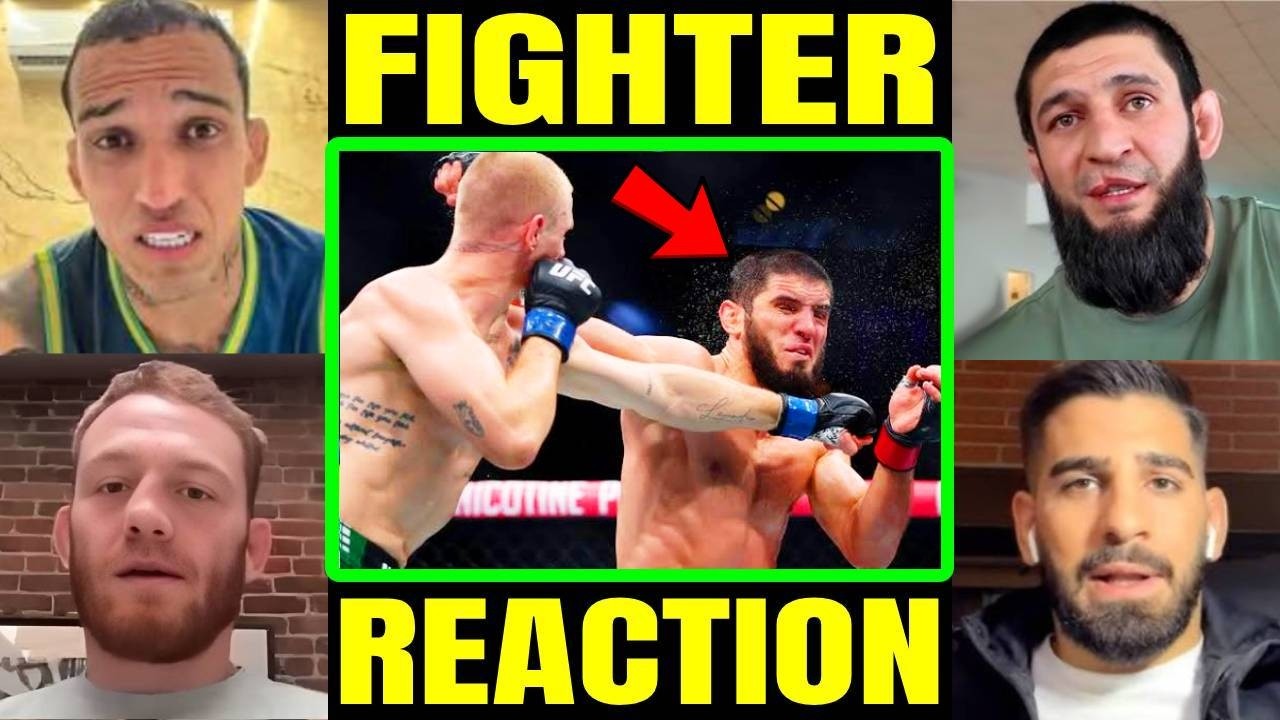 БОЙЦЫ UFC РЕАГИРУЮТ НА БОЙ ИСЛАМА МАХАЧЕВА ПРОТИВ ИЭНА ГЭРРИ! UFC 330 МАХАЧЕВ ПРОТИВ ГЭРРИ!