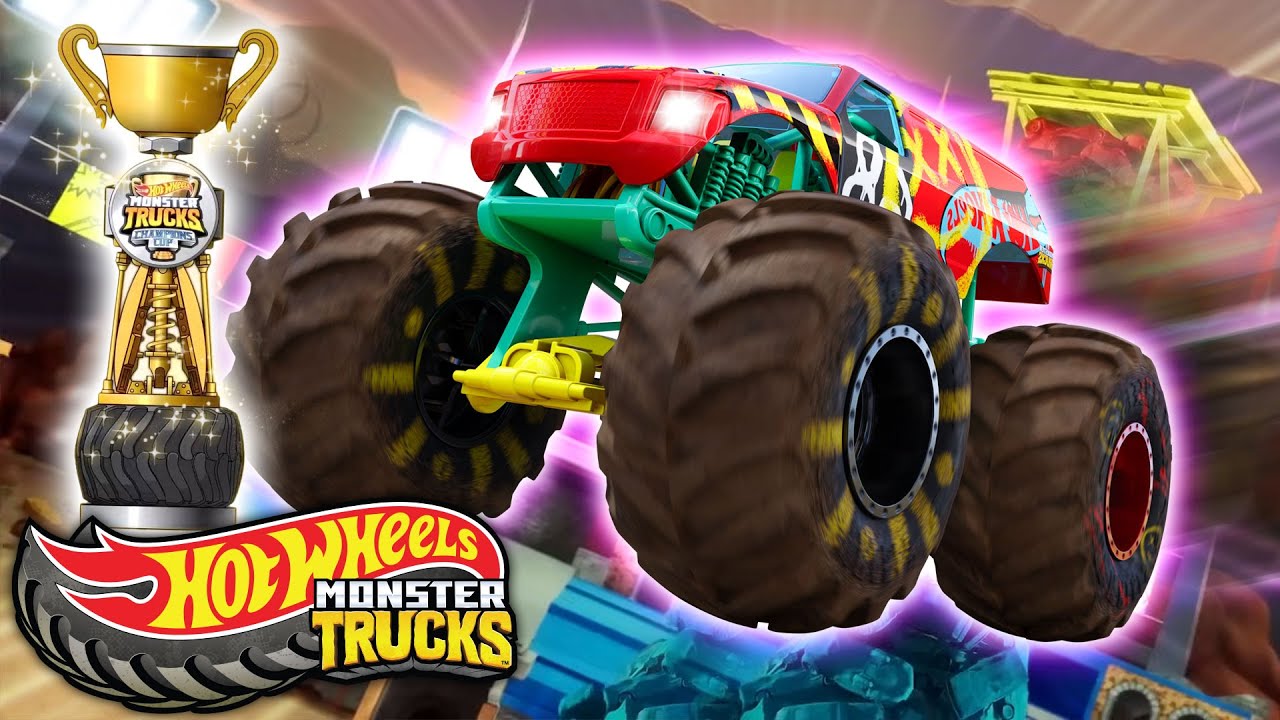 Hot Wheels Monster Trucks | Showdown at the Legendary Arena World! 2 HRS | Hot Wheels