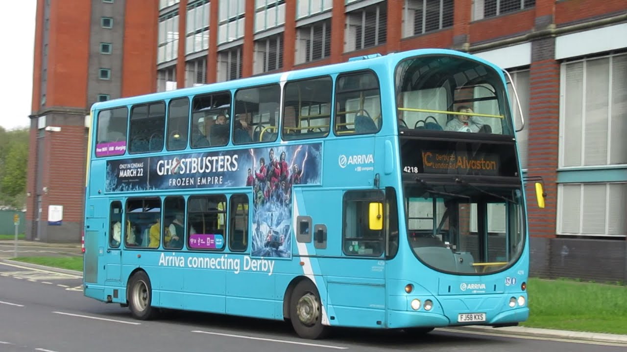 Buses & Trains at Derby | April 2024