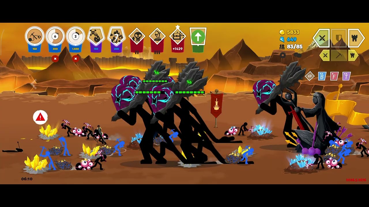 Stickwar stickman saga online War Game 04 03 2026