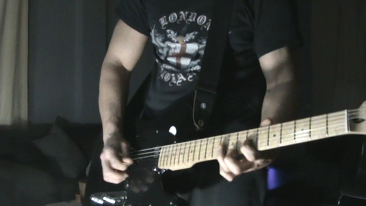 Sisters Of Mercy - First And Last And Always  (madz guitar cover)