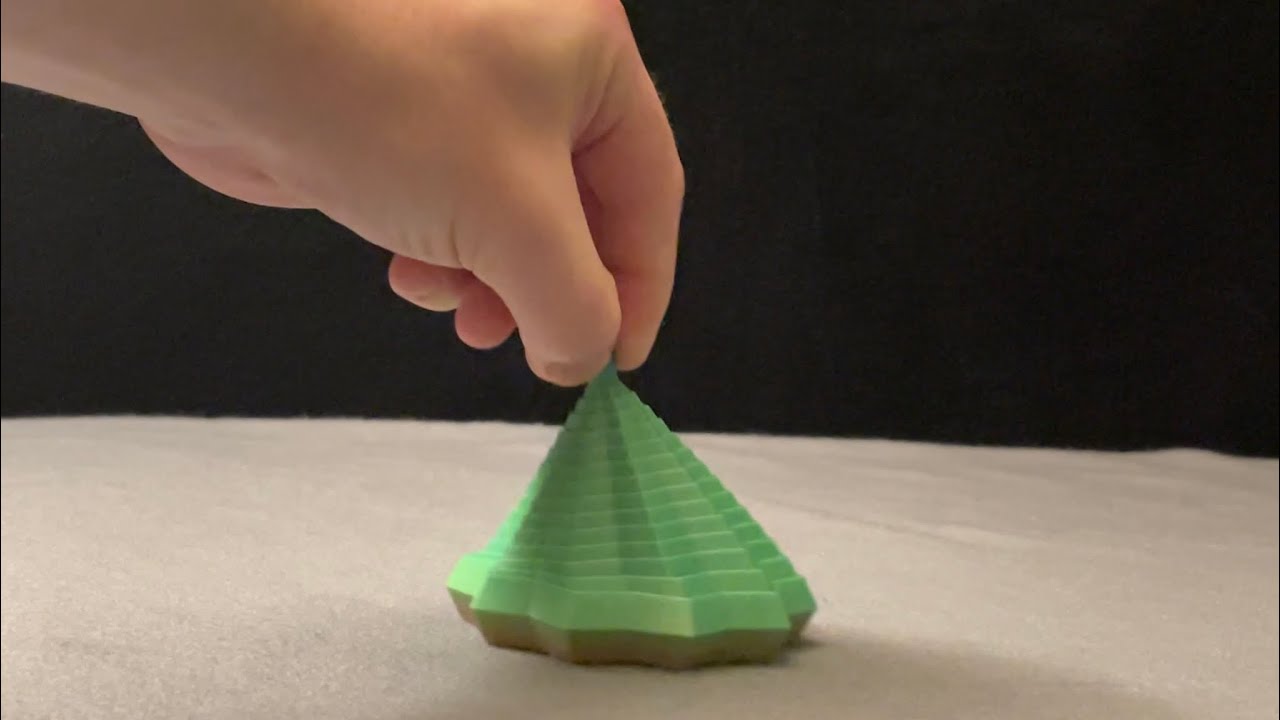 [ASMR] Hypnotic Layered Green Waves - Soothing Motion and Satisfying Sounds (No Talking)