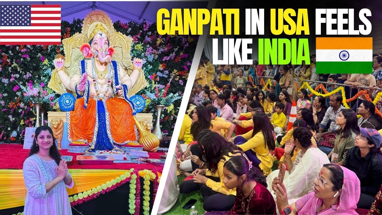 This is HOW USA celebrates Ganpati | Ganesh Chaturthi In America | Albeli Ritu