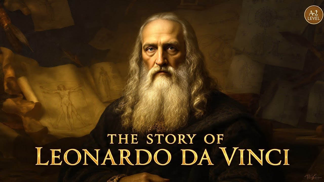 Обучение на основе историй | Документальный фильм о Леонардо да Винчи | Мотивирующая история: Изу...