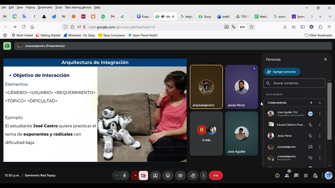 Evaluación del Modelo de Interacción Humano-Robot (MIHR) usando LLMs