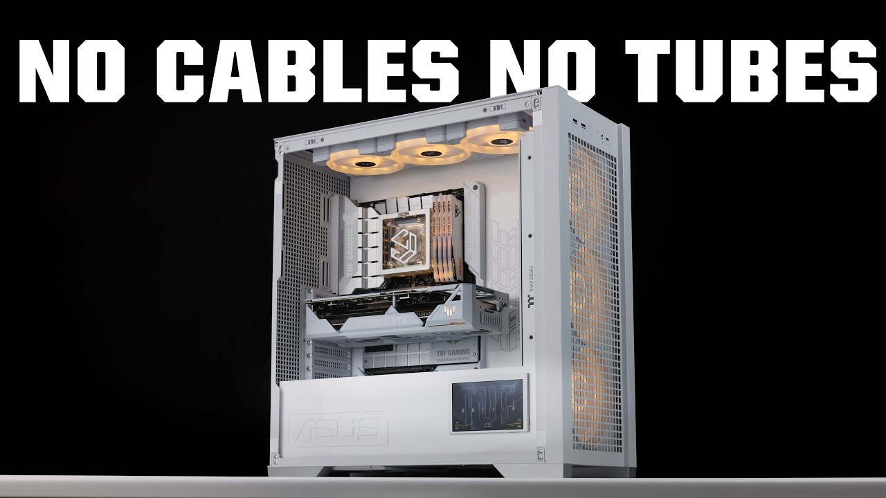 ASUS TUF BTF & STEALTH WATERCOOLING: YOU HAVE NOT SEEN CLEAN LIKE THIS