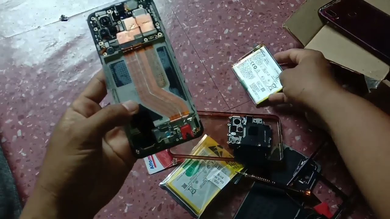 cara ganti baterai hp vivo v20 sangat mudah