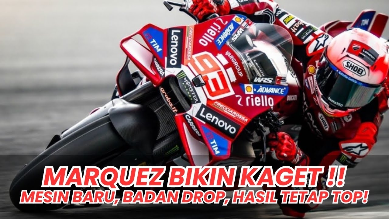 GENDENG !! WALAU MARC MARQUEZ DROP, MASIH TUNJUKKAN TARINGNYA DI TES MOTOGP SEPANG 2026