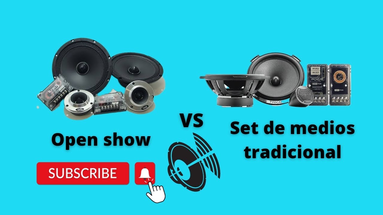 ¿Qué elegir Open show o medios convencionales? Diferencias y características 🤔🔊🔊