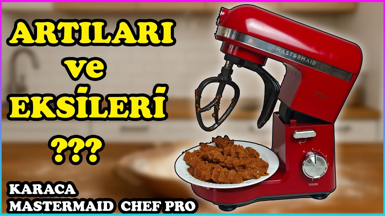 Evde Denedim:Karaca Mastermaid Chef Pro'nun Artıları ve Eksileri!