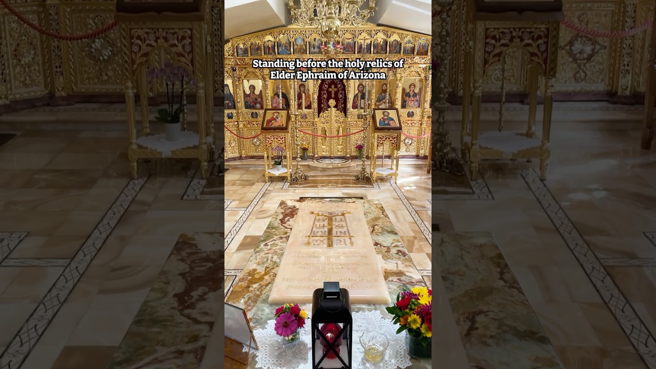Discover the Holy Relics of Elder Ephraim of Arizona