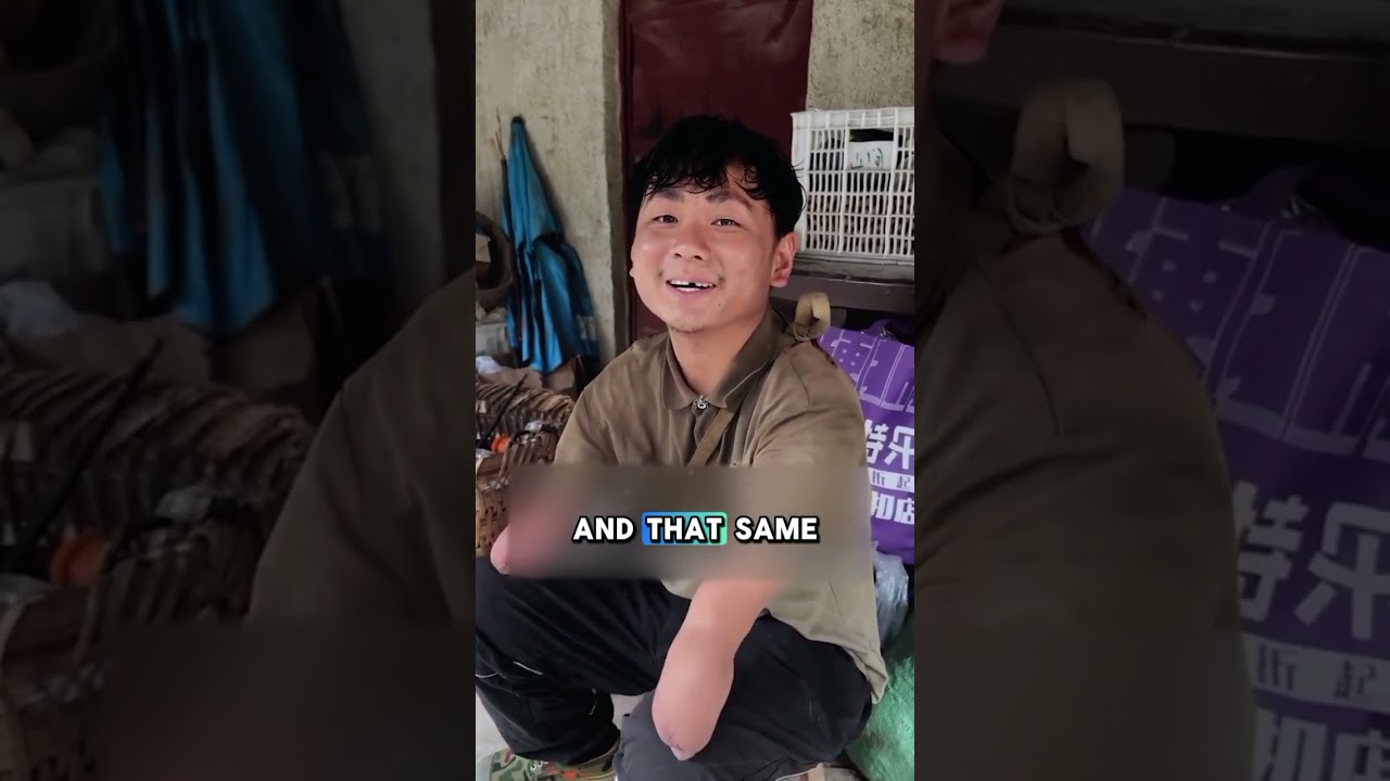 Disabled Boy Shocked Millionaire with His Strength 💔✨ #InnerStrength #RespectAndKindness