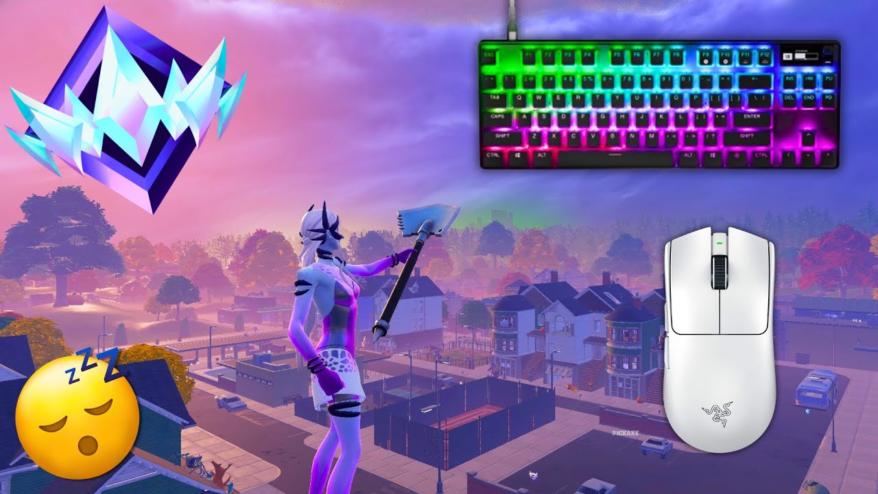 SteelSeries Apex Pro TKL ASMR 😴 Fortnite OG Ranked Reload 🏆 Satisfying Keyboard Fortnite 240 FPS 4K
