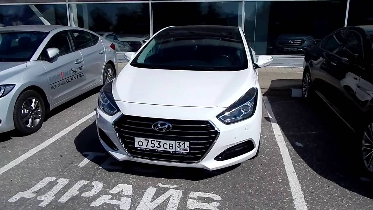 HYUNDAI  i40  2.0 , 149,6 л.с. , 6 AT High-tech  2016 :  Тест драйв