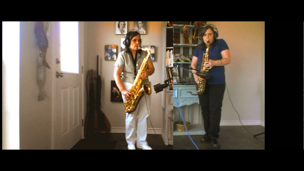 Amazing grace duet Tenor/Alto saxophones