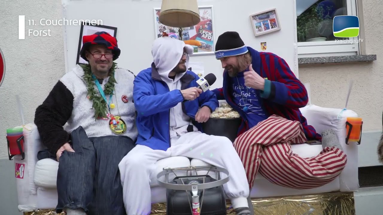 FORST | Auf die Couch, fertig, los! | So war das 11. Internationale Couchrennen!