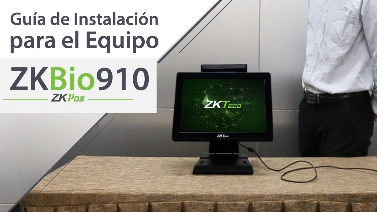 Unboxing ZKTeco ZKBio910