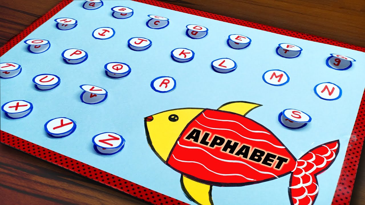Alphabet Chart | Alphabet Project | English Chart | Alphabet Chart Design | English Alphabet Chart
