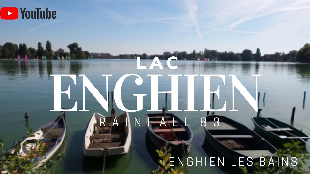 VAL D'OISE : Lac d'Enghien, Enghien les bains