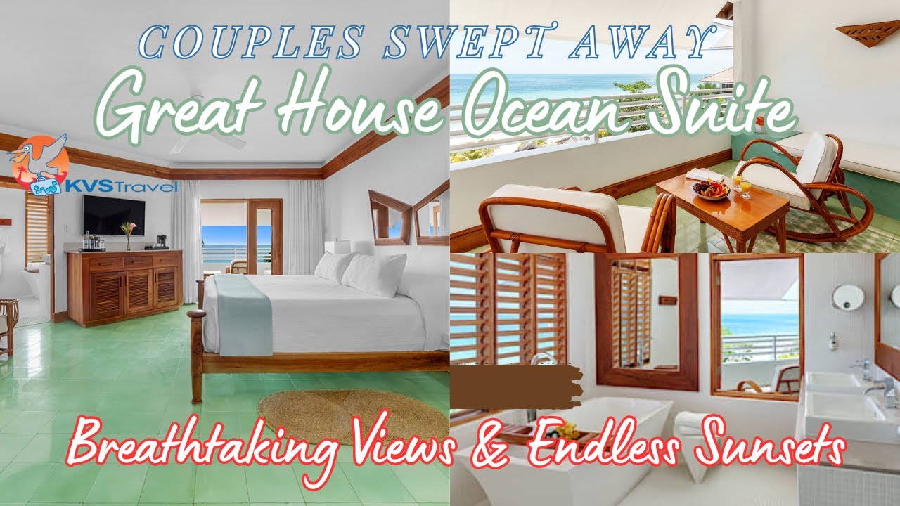 Couples Resorts Swept Away Ocean Suite KVS Travel 610-334-1917 🇯🇲🏖