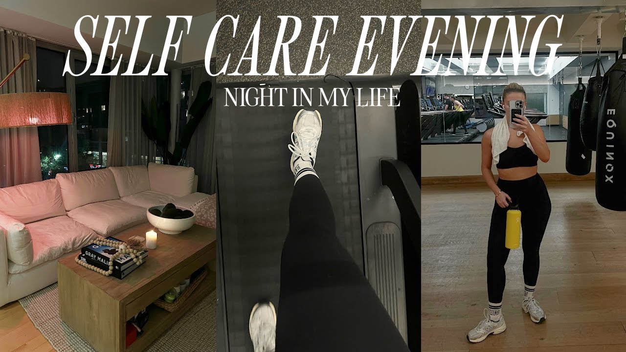 self care evening 🌙 night in my life