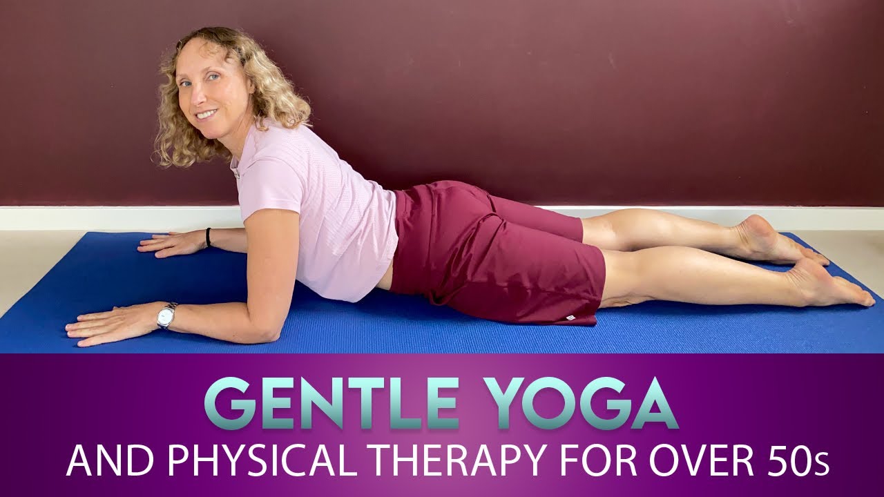 slow gentle yoga for over 50s beginners