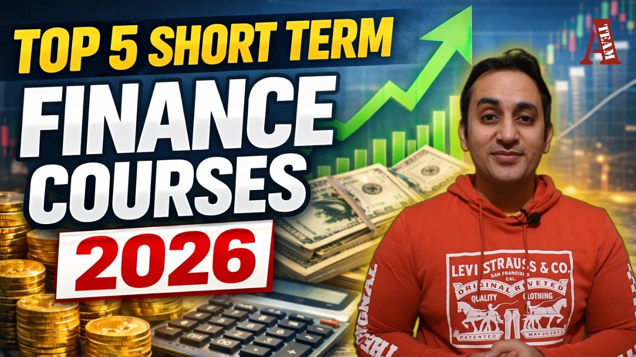Top 5 Short Term Finance Courses (Under 1 Year) | High Salary & Global Career Options