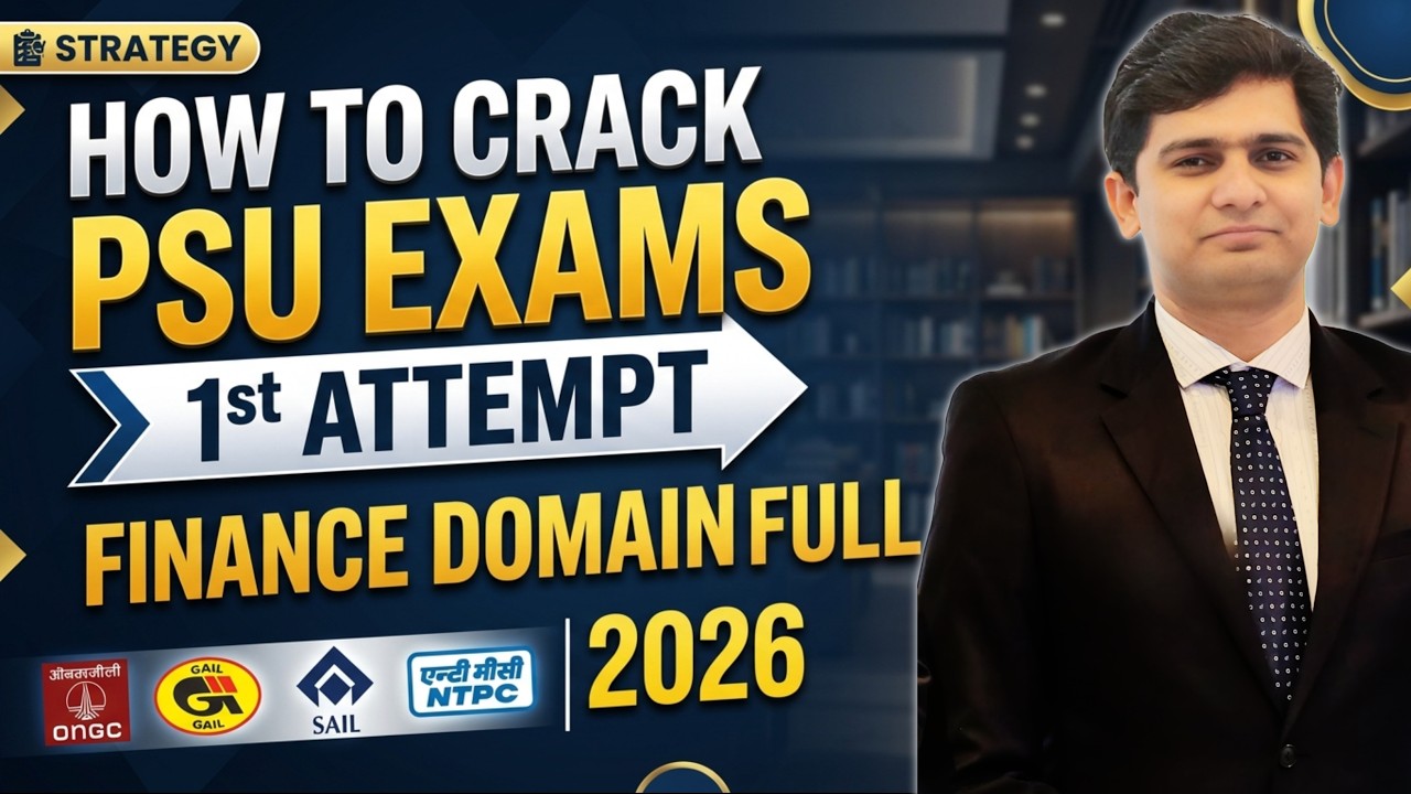 How to Prepare for PSU Exams 2026 | PSU CBT Exam Preparation 2026 Strategy | PSU Preparation Tips