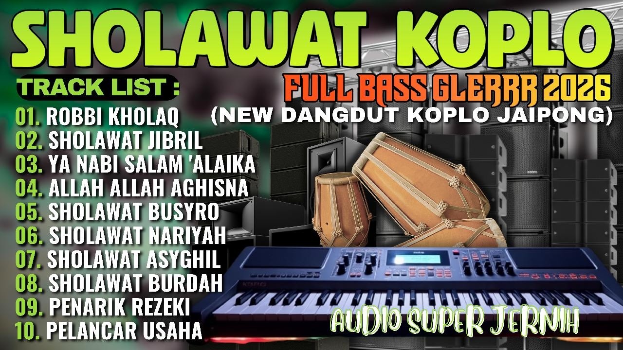 SHOLAWAT NABI TERBARU 2026 PALING BANYAK DICARI | FULL ALBUM | SHOLAWAT JIBRIL, ROBBI KHOLAQ VIRAL