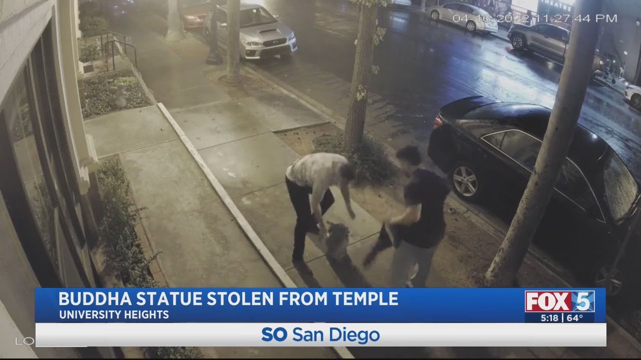 Buddha Statue Stolen From Temple