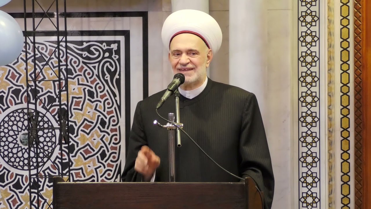 كلمة فضيلة الشيخ الدكتور حسام الدين فرفور في حفل ختام الدورة الصيفية لحفظ القرآن في جامع العثمان