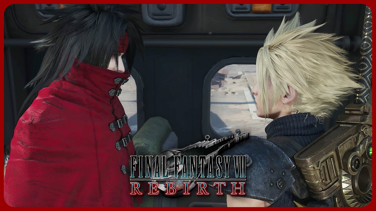 Vincent joins the party - Final Fantasy 7 Rebirth