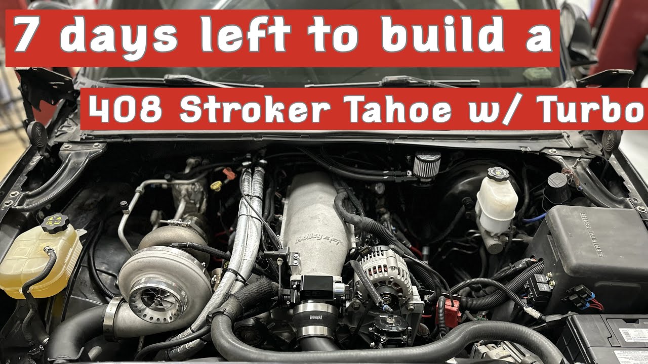 Sleeper Tahoe Build! Getting ready to hit the streets! #cammedtrucks #turbo #chevytahoe #ls