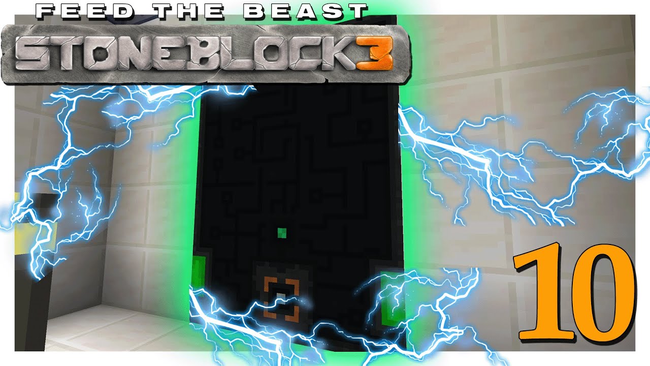 LET'S BUILD SOME POWAH REACTORS! - STONEBLOCK 3