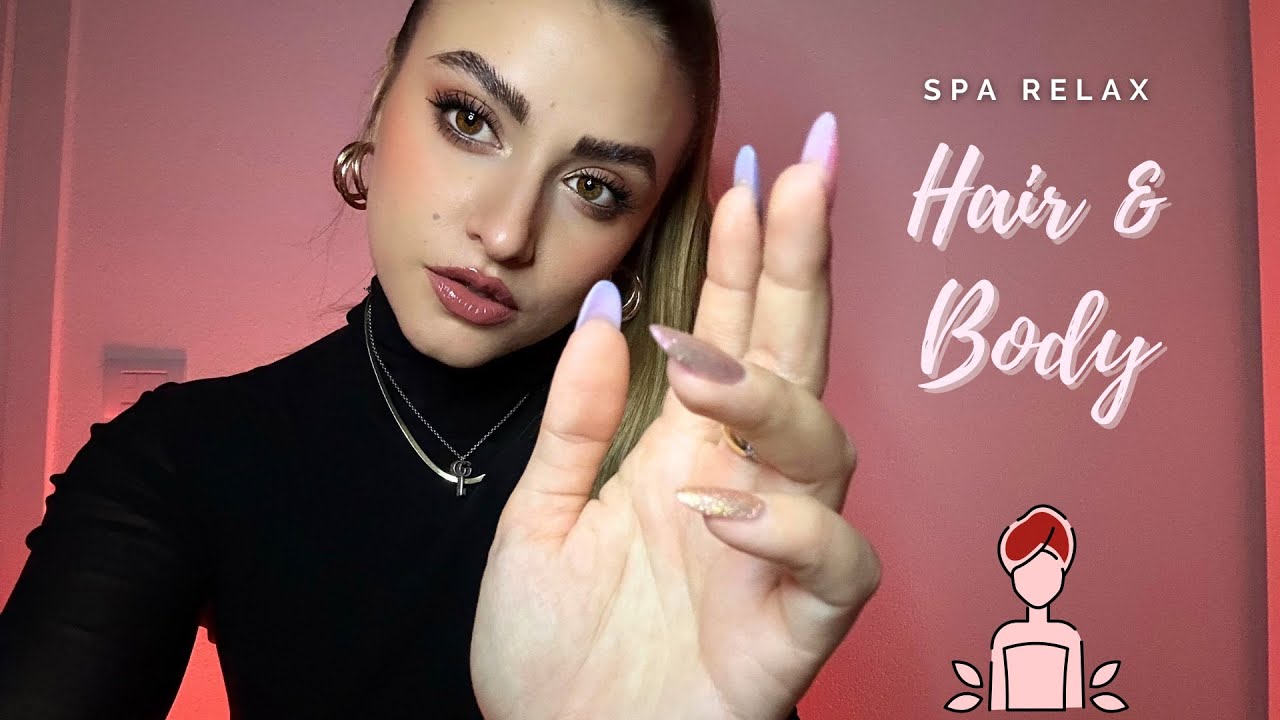 🌹ASMR RP | HAIR & BODY SPA - hair washing and drying + total body massage | MartinaB ❤️