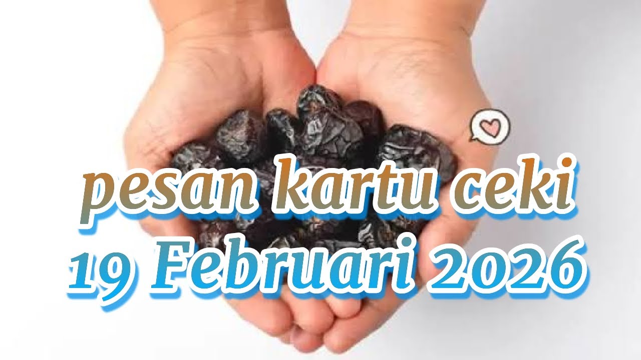 Pesan kartu ceki🍒 awas, ternyata ada yang IRI dengan pencapaian kamu
