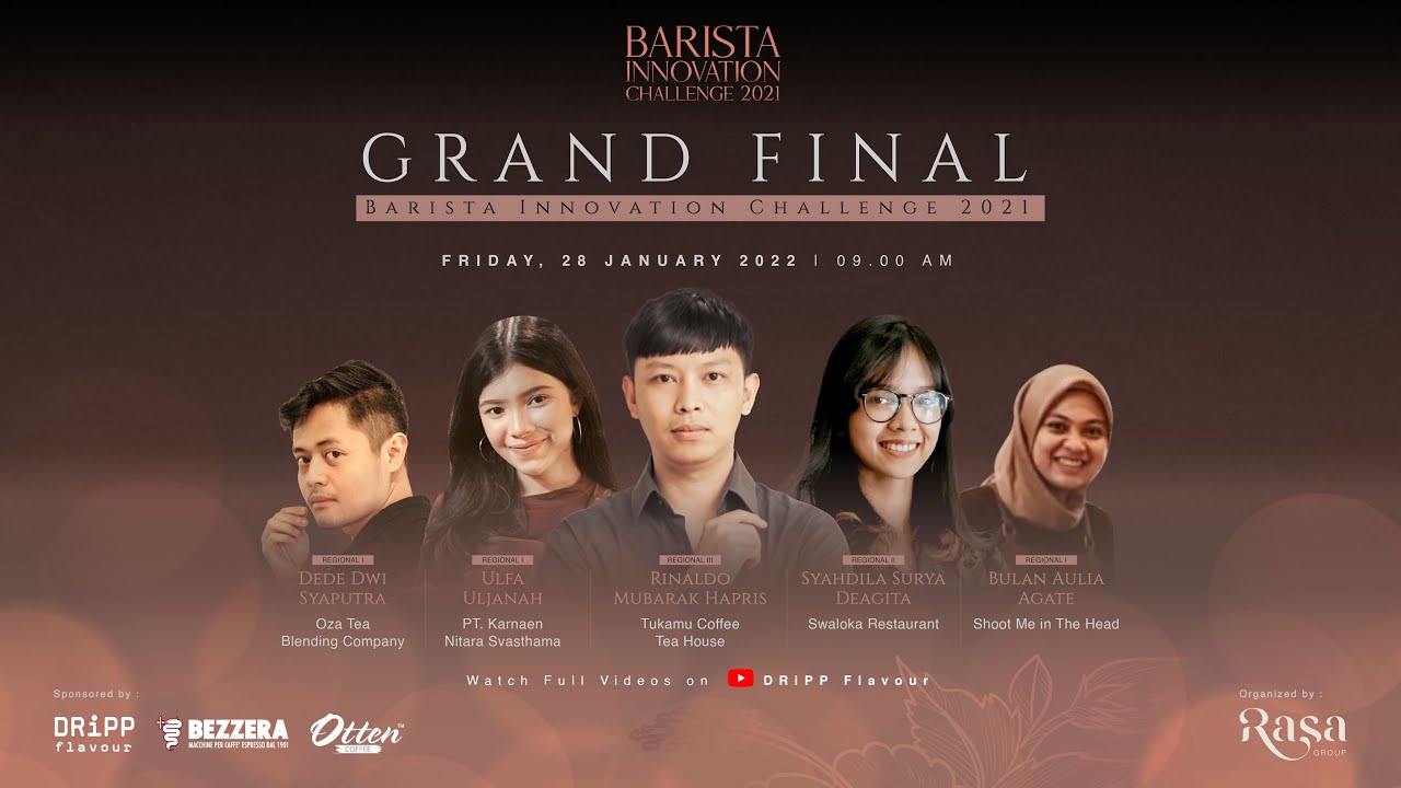 GRAND FINAL ROUND - BARISTA INNOVATION CHALLENGE 2021