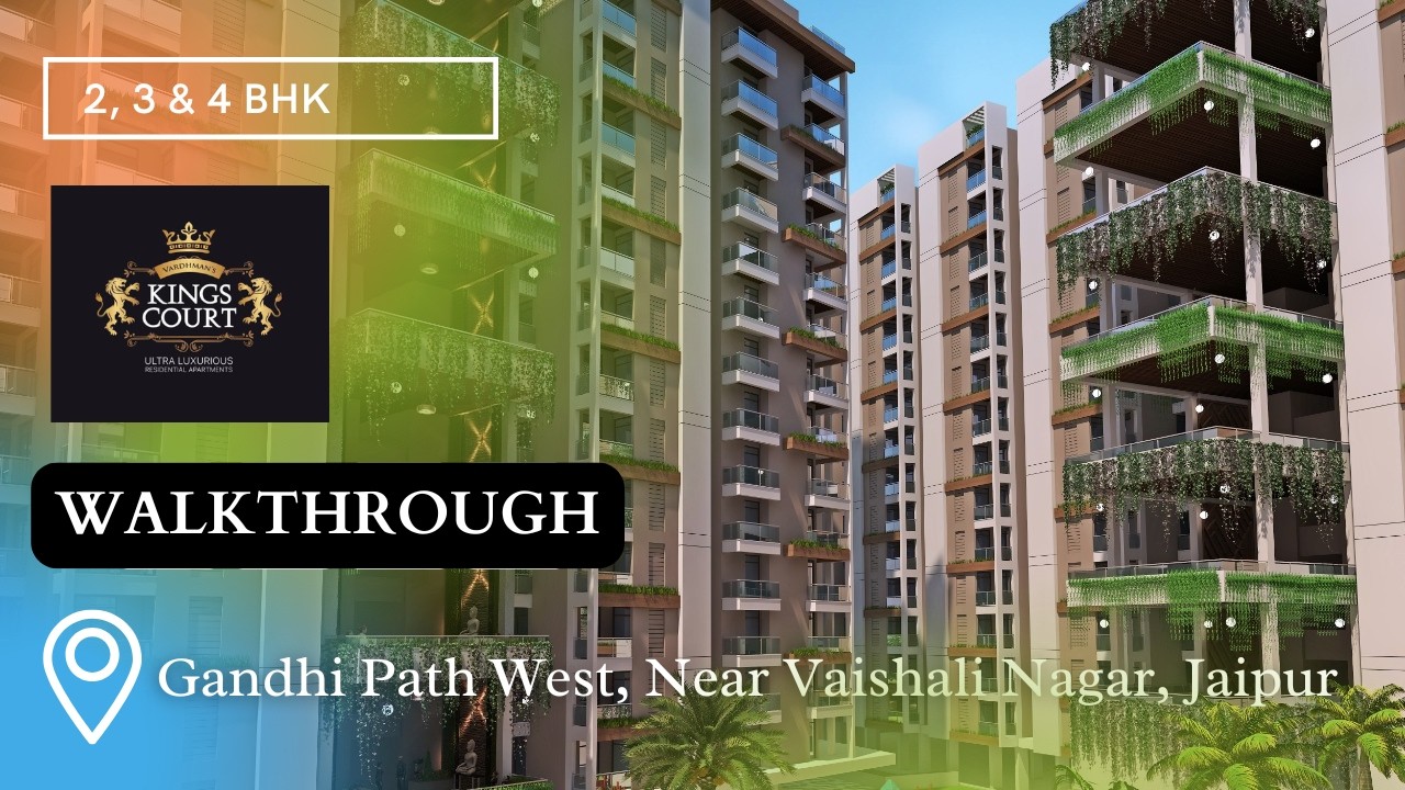 Inside Vardhman King’s Court | Ready Luxury Apartments on Gandhi Path West, Jaipur | Call 9414405435
