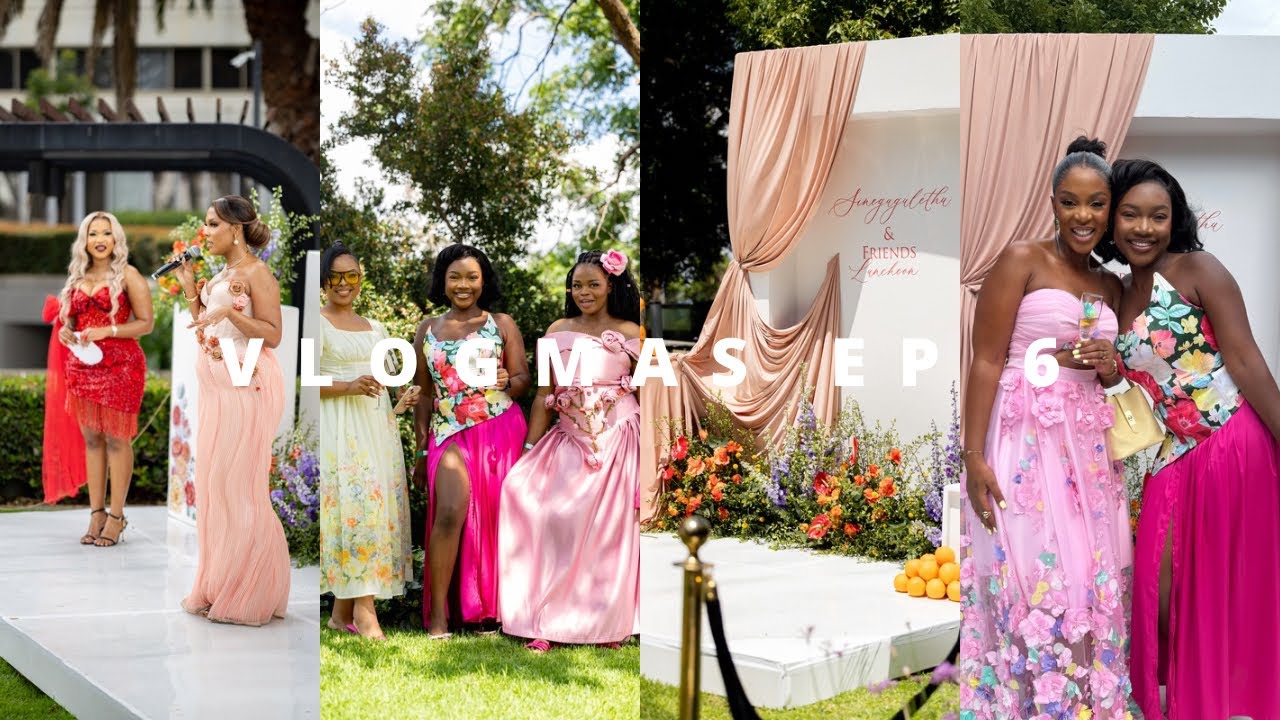 I FLEW TO JHB TO ATTEND THE @sine_gugulethu2124 LUNCHEON #vlogmasep6