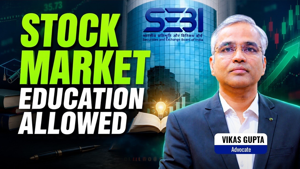 Stock Market Education Allowed by SEBI | FinFluencers | New Circular 2026 Explained
