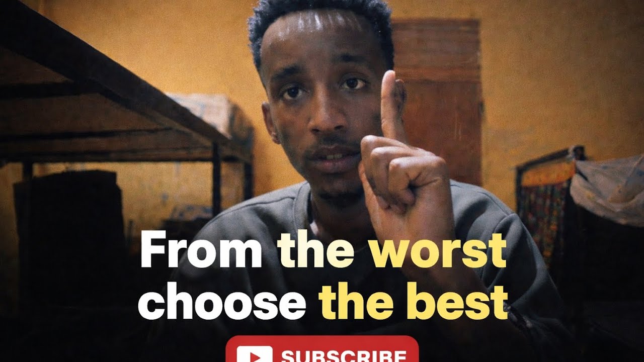 ሀሳብን በተግባር ቀይረኝ የተሻሌ ህይወት እንኑር 💪¶ From the worst 🥺choose the best🙄🙏
