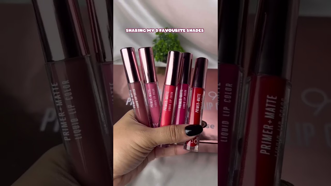 LAKM&Eacute; 9 TO 5 PRIMER + MATTE LIQUID LIPSTICK