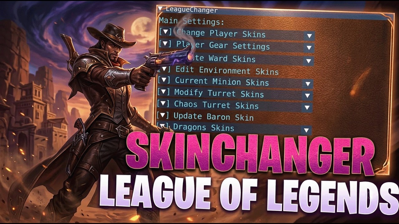 ⚡lol skin changer &mdash; unlock all skins free, safe gui & working update! League of Legends Skin Changer