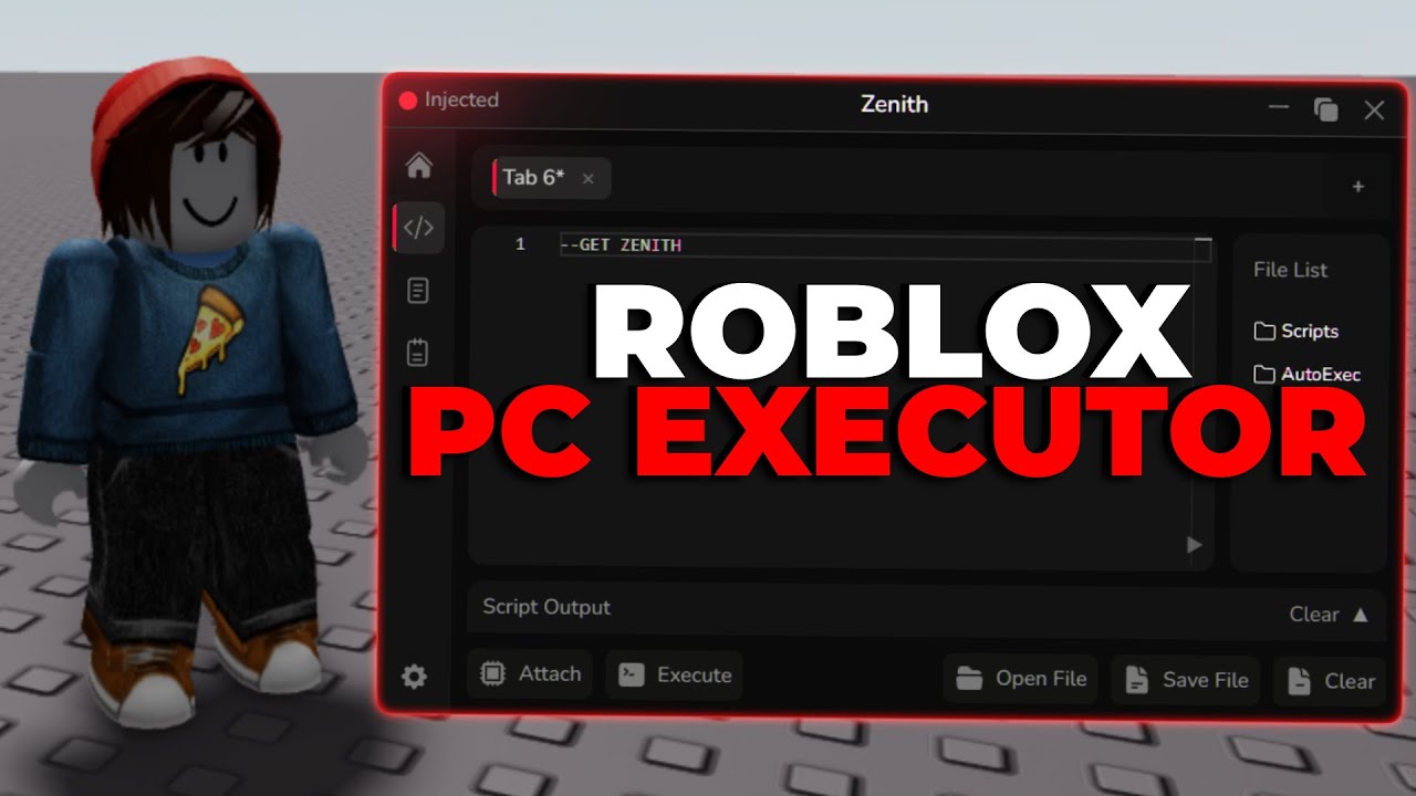 (РАБОТАЕТ) ЛУЧШИЙ Roblox Windows Executor ZENITH | Обходит Byfron *НОВИНКА 2025*