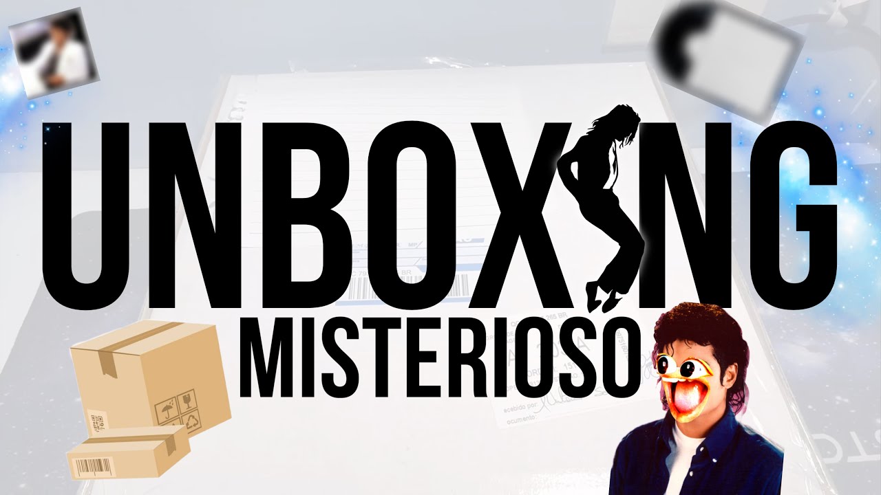 UM UNBOXING MISTERIOSO??! | Unboxing de novos itens para coleção | Davi Jackson