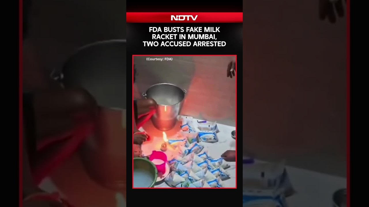 Mumbai News | Food And Drug Administration Busts Adulterated Milk Units, 2 Arrested In Goregaon Raid