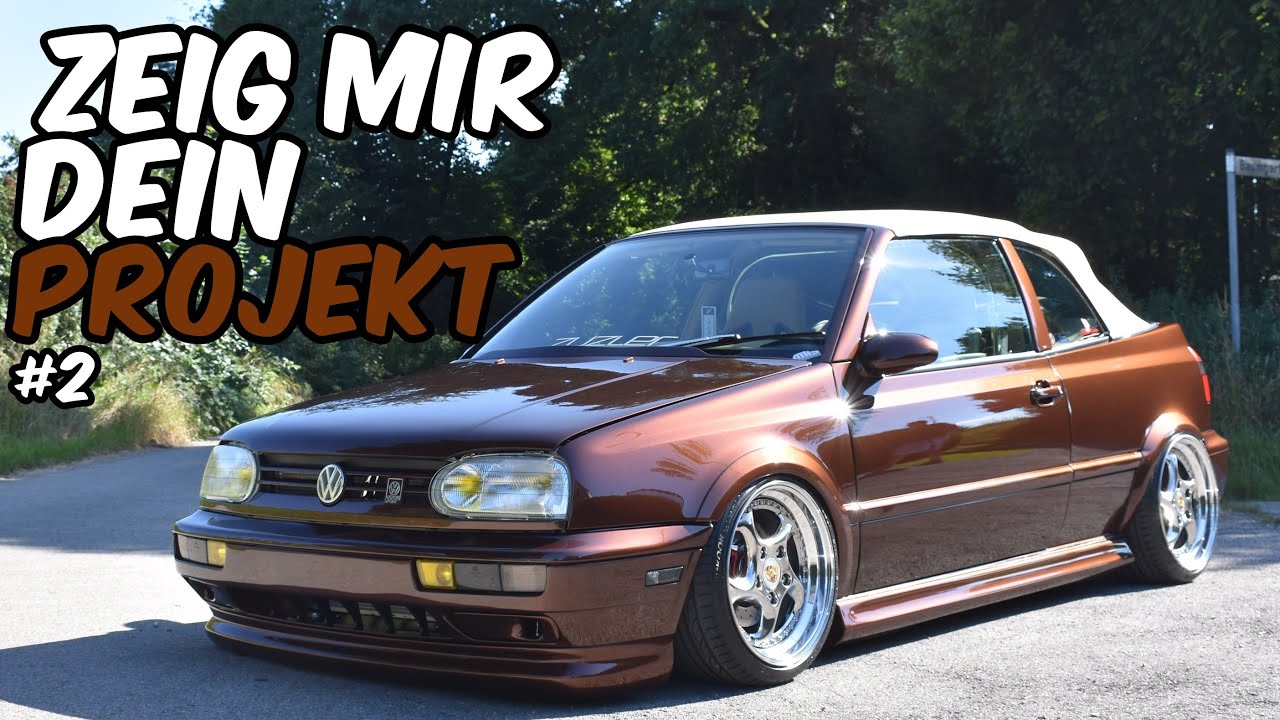 CHROMEWOLF / GOLF 3 CABRIO VR6 / ZEIG MIR DEIN PROJEKT #2