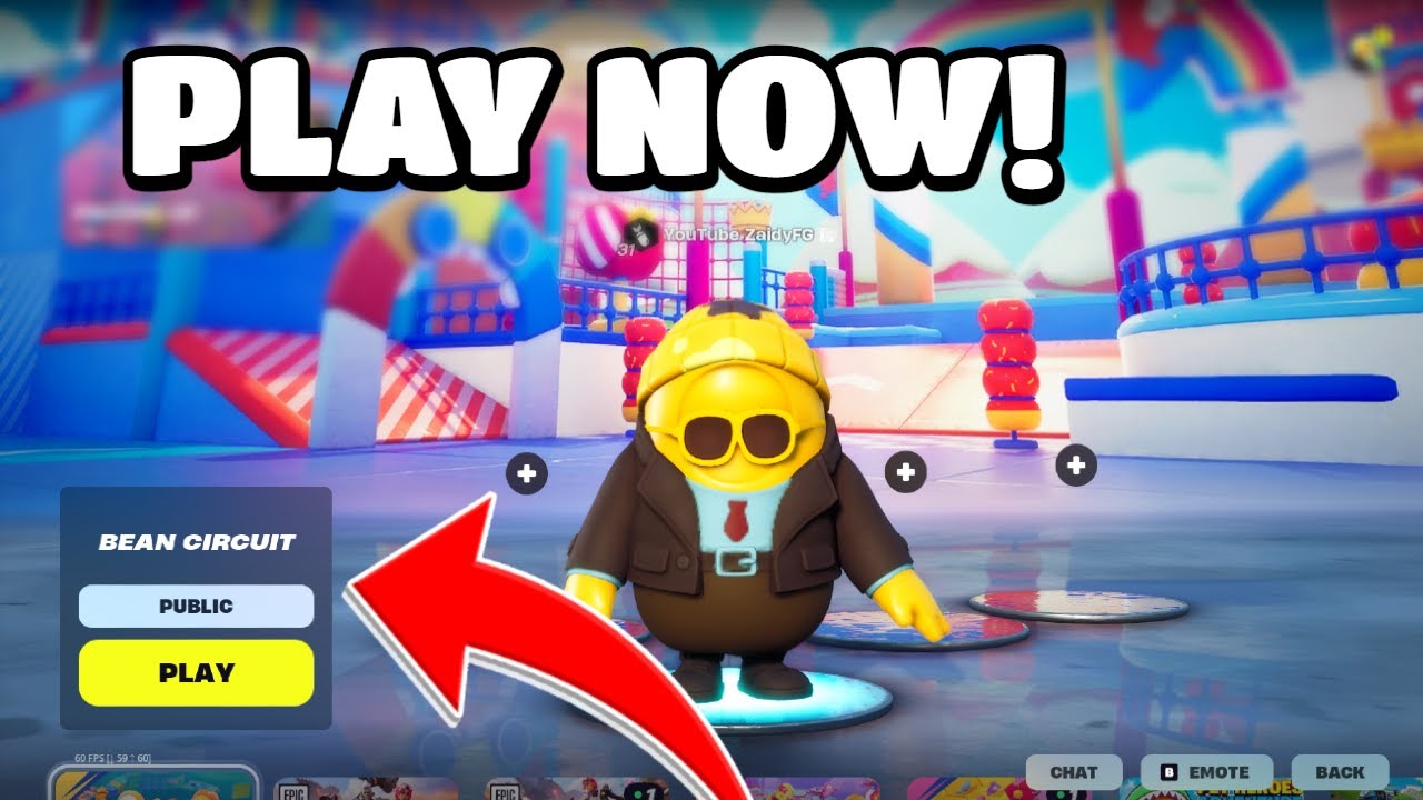 Как играть в карты творческого режима Fall Guys в Fortnite!