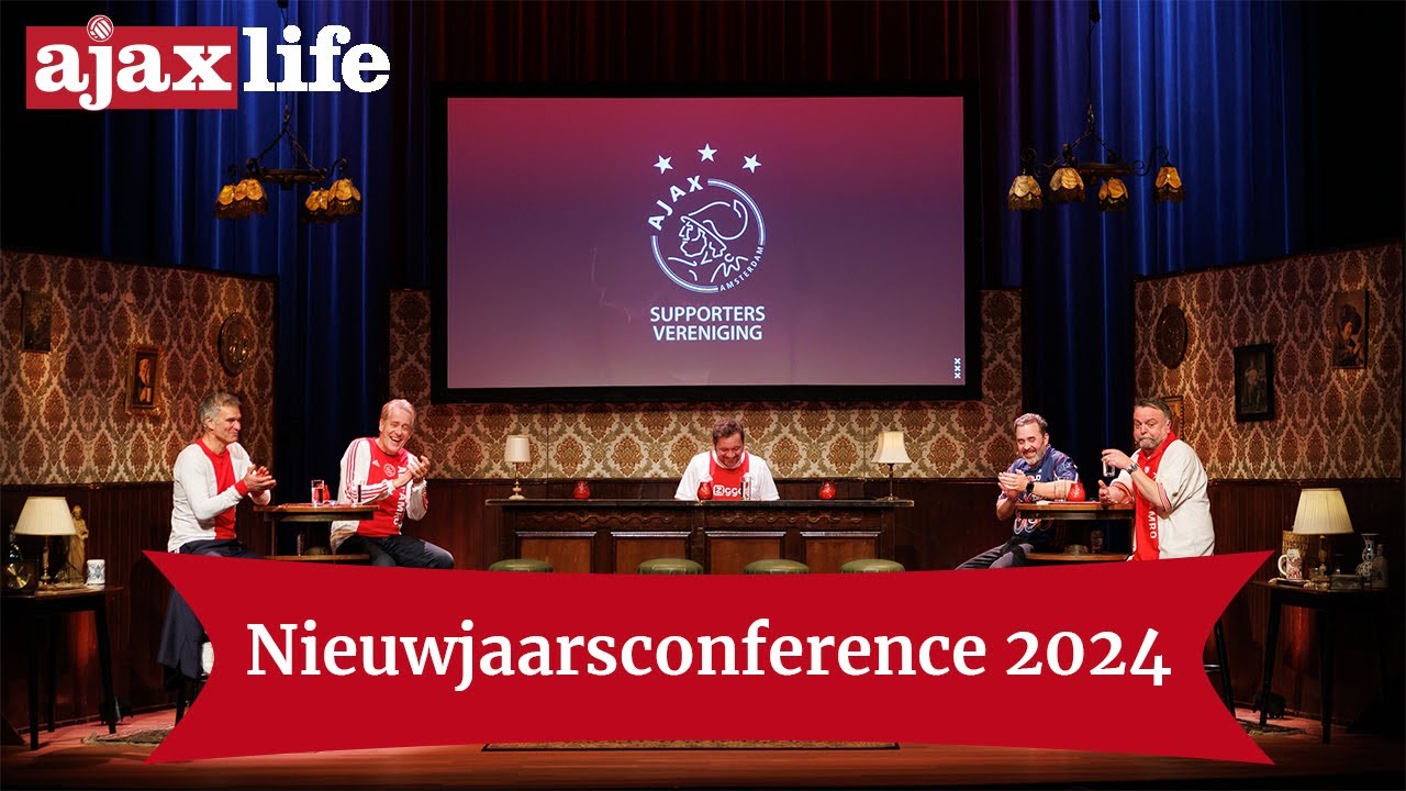 Nieuwjaarsconference SV Ajax: de tranen van 2023