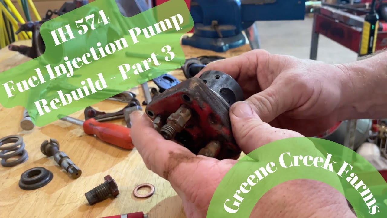 IH 574 Fuel Injection Pump Rebuild   Part 3
